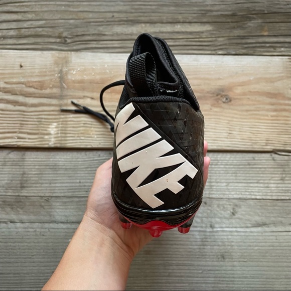 New Men Nike Lunar Superbad Pro TD Football Cleats Atlanta Falcons - Picture 6 of 8